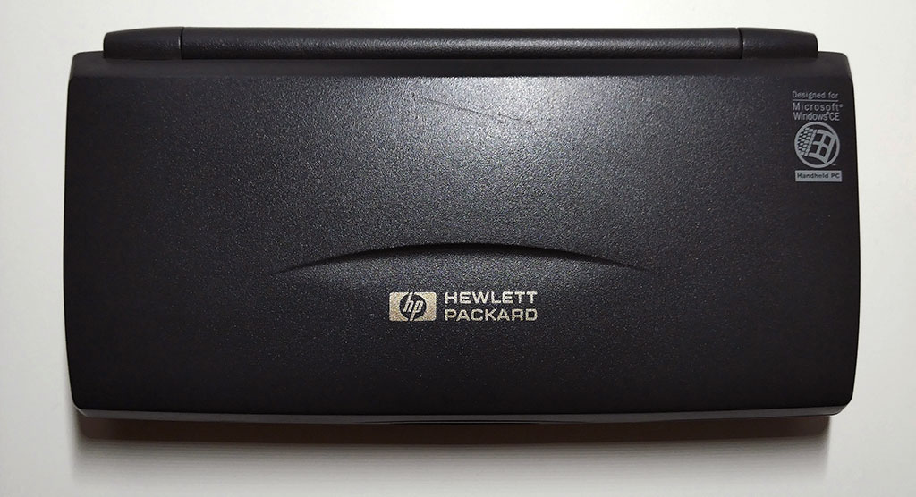 Photograph of the top of a HP 360LX